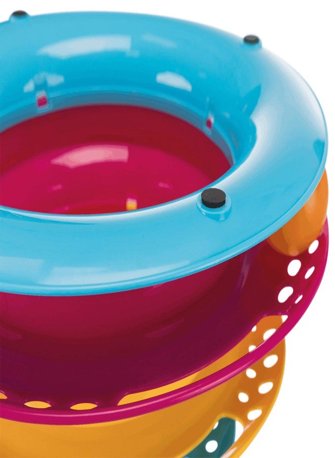 TRIXIE Cat Toy, Circle Tower Catch The Balls Puzzle Toy for Cats & Kittens, Plastic, 20 cm - Image 3